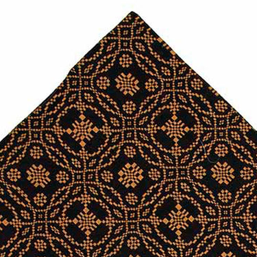 Black Mustard Lover㦙??S Knot Jacquard Table Runner TR130011 - The Fox Decor